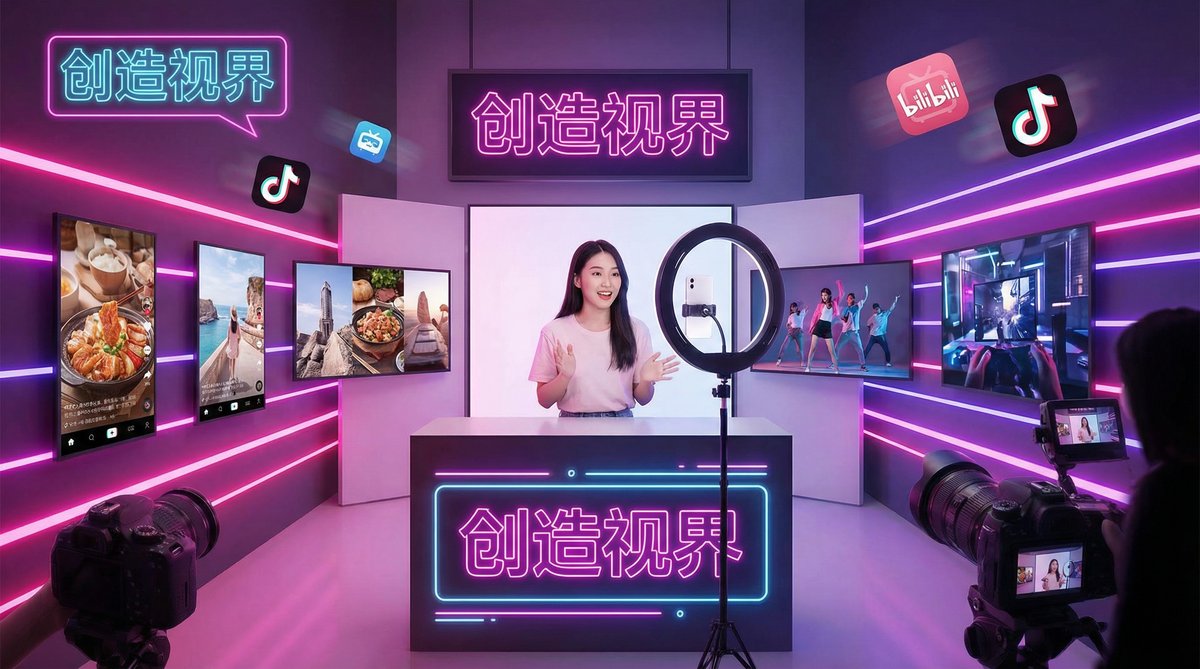 在线看片短视频创作空间